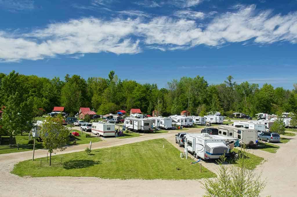 how much does it cost to live in an rv park