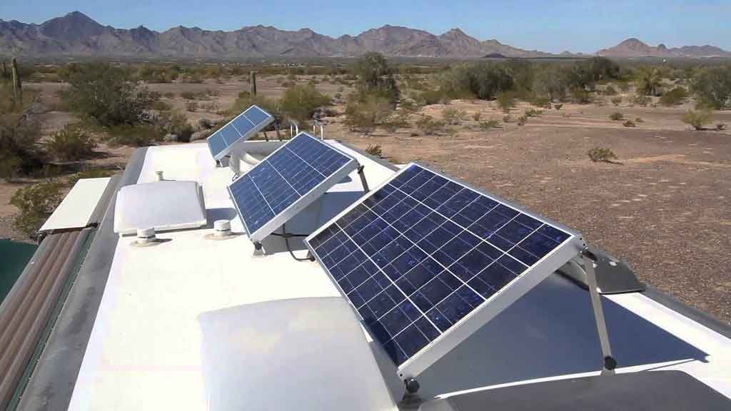 can solar panels run rv air conditioner