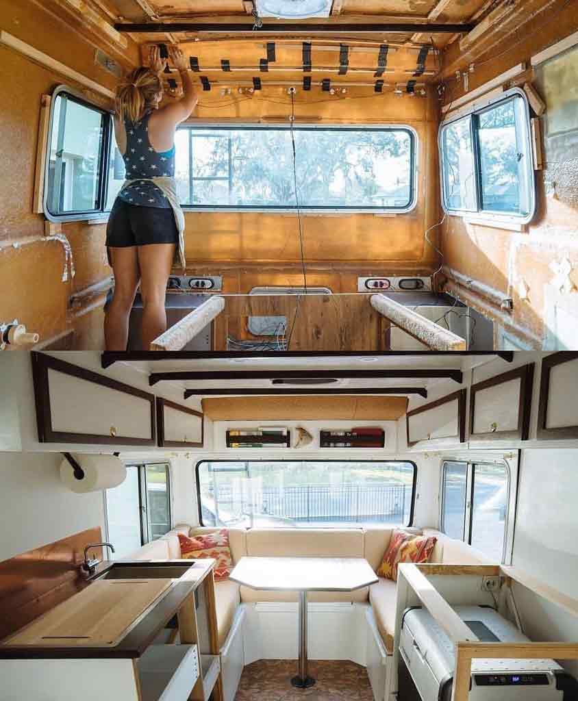 remodel a van into a tiny mobile home