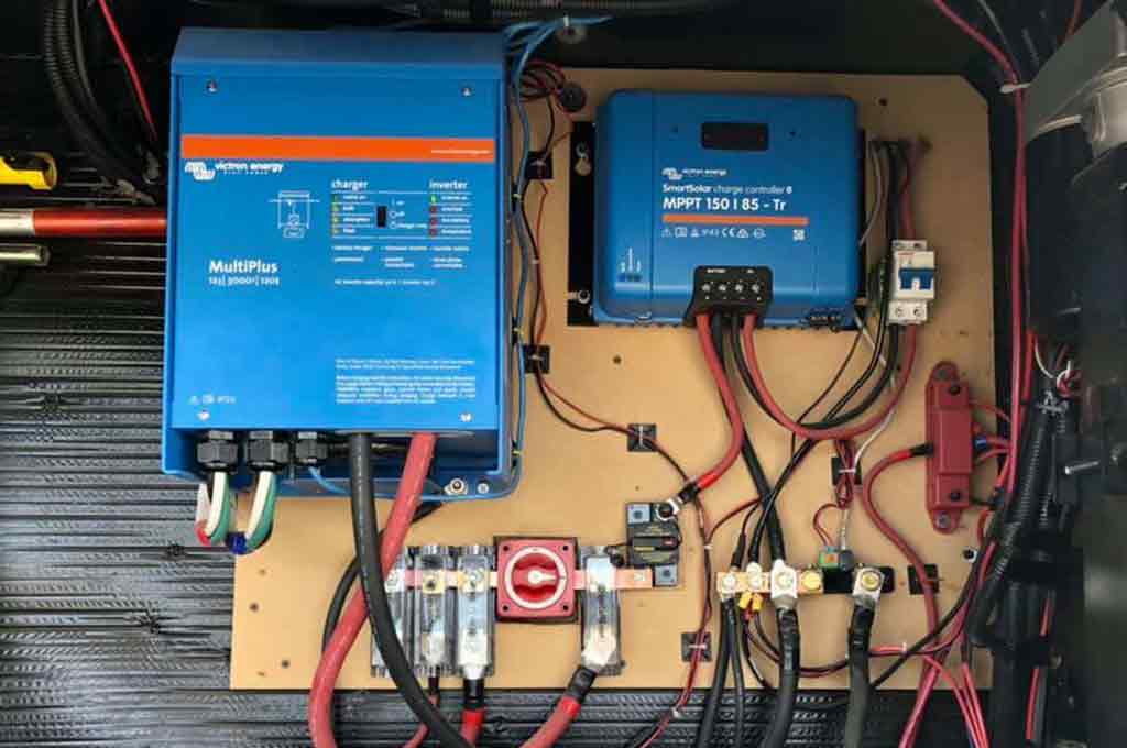 how to wire inverter into rv