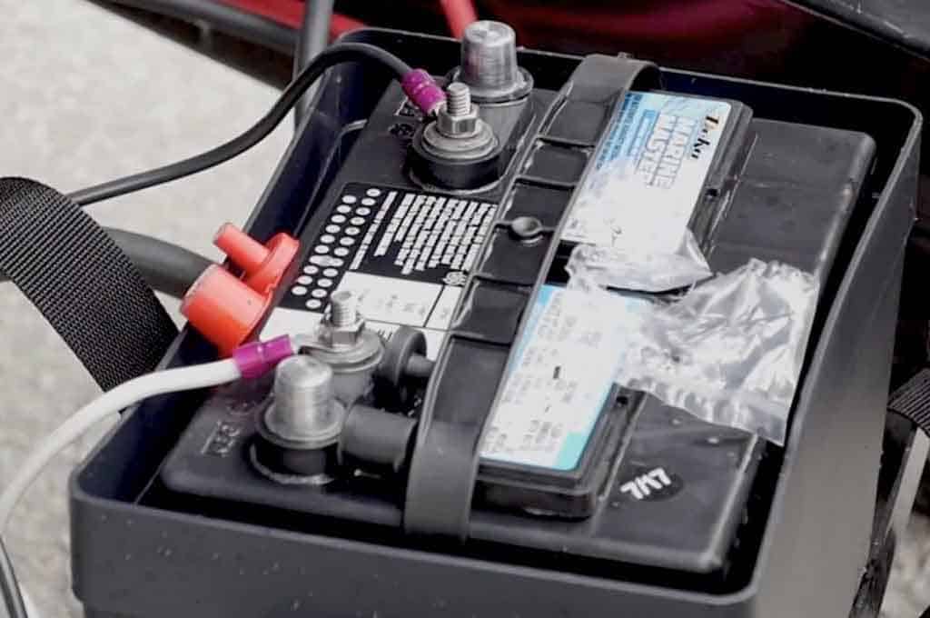 rv battery setup for dry camping
