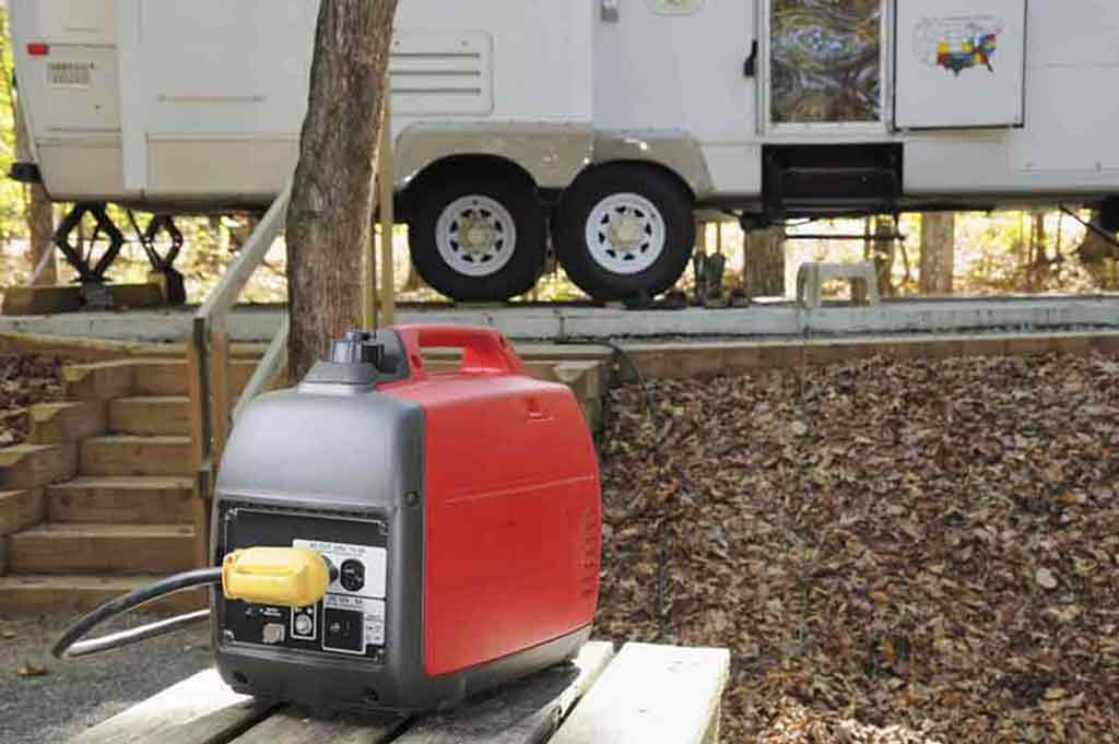 charging rv battery with generator