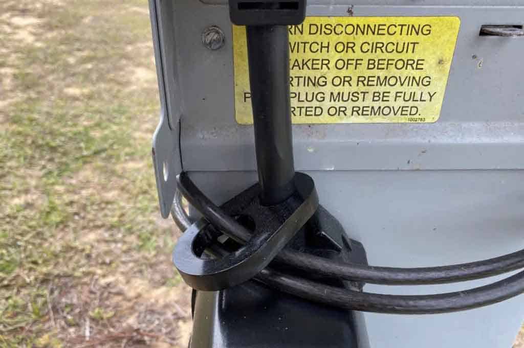 how to lock your rv surge protector