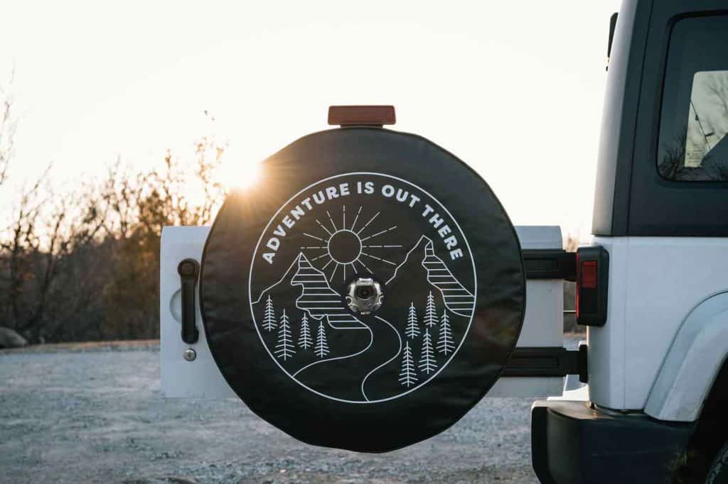 rv spare tire covers