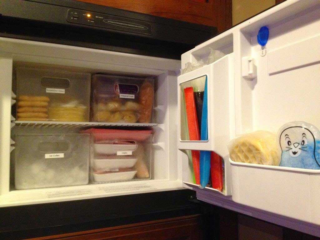 camper fridge freezer