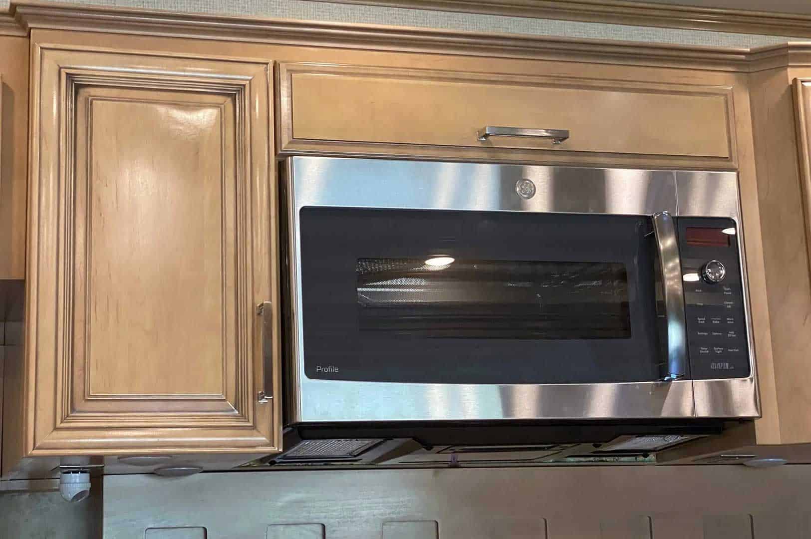 RV microwave convection oven
