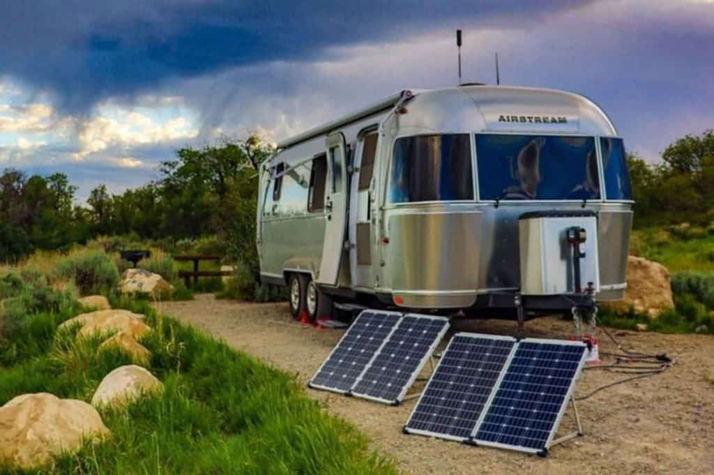 what size solar panel for rv