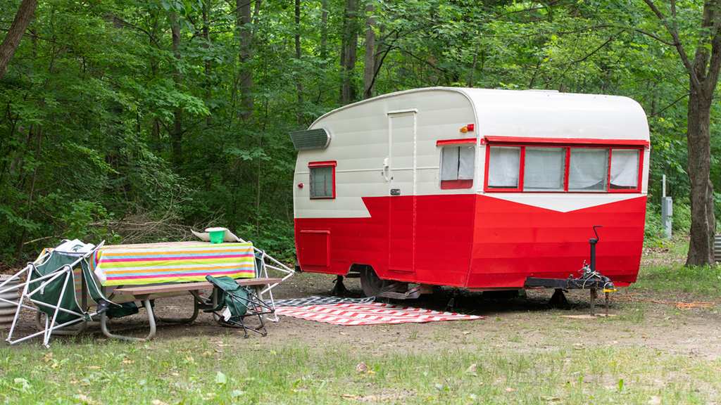 camping trailer hacks